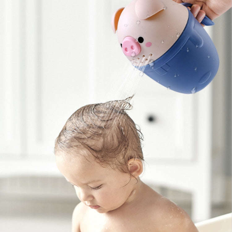 Baby Bath and Shampoo Shower Spoon(Coral Pink)