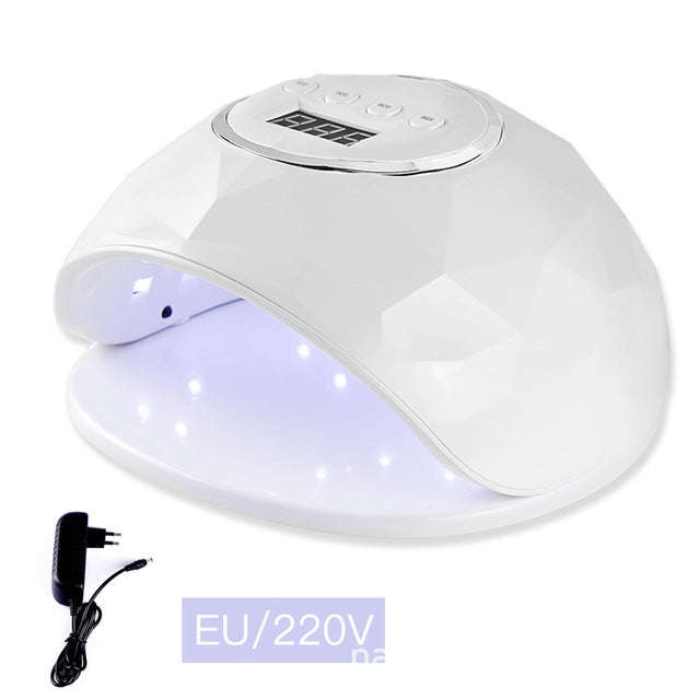F6 UV LED Lamp Nail Dryer Dual hands Nail Lamp Curing UV Gel Nail Polish With Sensor & Timer & LC...