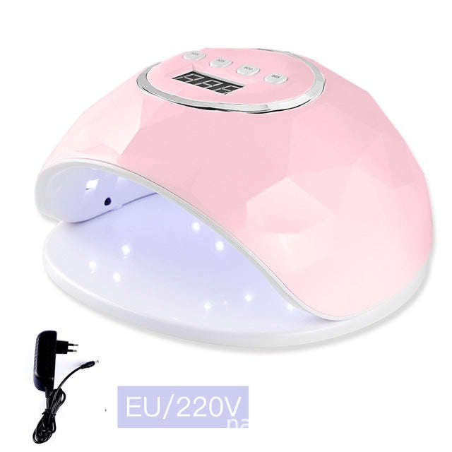 F6 UV LED Lamp Nail Dryer Dual hands Nail Lamp Curing UV Gel Nail Polish With Sensor & Timer & LC...