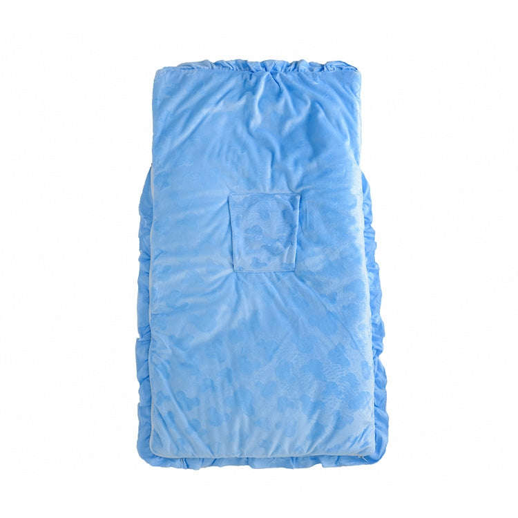 Autumn and Winter Models Thicken Baby Sleeping Bag Cartoon Embroidery Baby Stroller Accessories(B...
