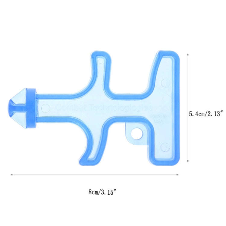 2 PCS Outdoor Emergency Strong Self-defense Personal Protection Security Tool Women Finger Stinge...