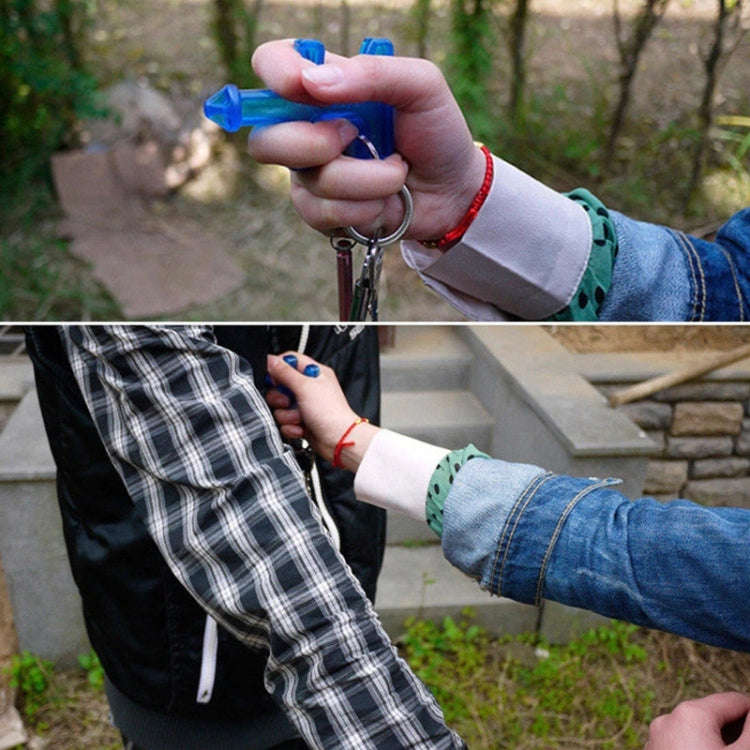 2 PCS Outdoor Emergency Strong Self-defense Personal Protection Security Tool Women Finger Stinge...