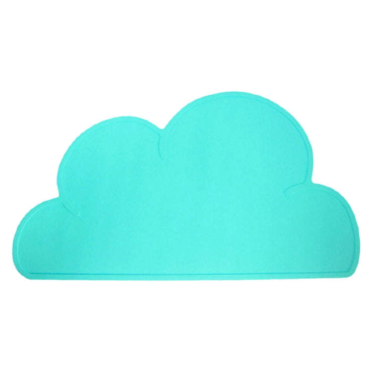 Children Cloud Silicone Placemat Waterproof Environmental Protection Student Table Mat, Color:Lig...