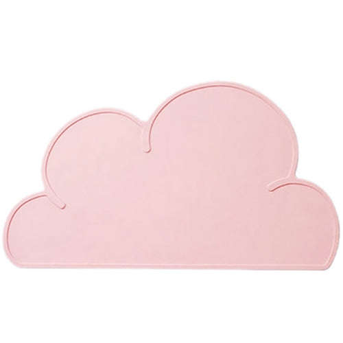 Children Cloud Silicone Placemat Waterproof Environmental Protection Student Table Mat, Color:Dar...