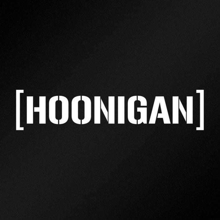 HOONIGAN Car Sticker Vinyl Auto Window Decal(White)