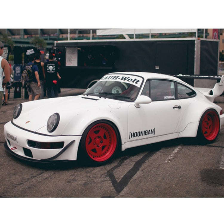 HOONIGAN Car Sticker Vinyl Auto Window Decal(Red)