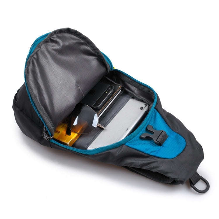 Motorcycle Waterproof Nylon Backpack Convenient Motorbike Chest Bag Backpack Camping Hiking Runni...