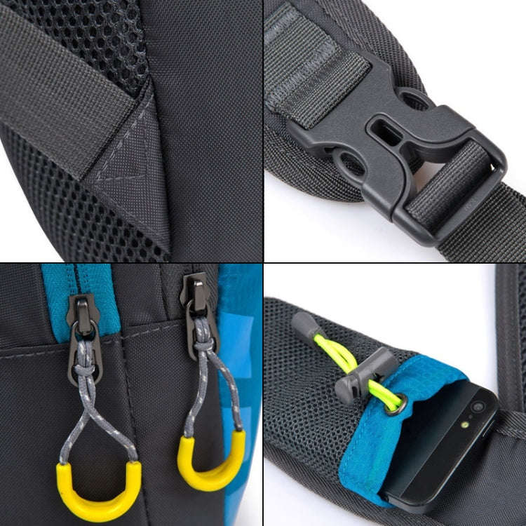 Motorcycle Waterproof Nylon Backpack Convenient Motorbike Chest Bag Backpack Camping Hiking Runni...