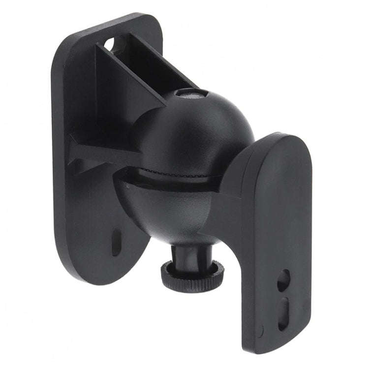 Pair Black Surround Sound Speaker Wall Mount Brackets 45 Degree Rotatable Design TV Wall Mount 8 ...