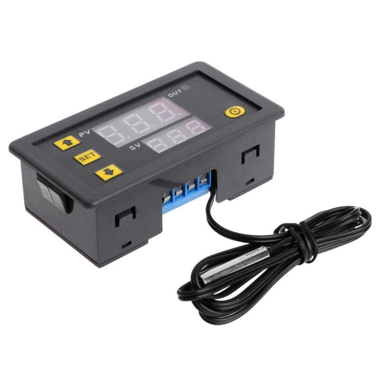 High-precision Microcomputer Intelligent Digital Display Switch Thermostat, Style:12V Power Suppl...