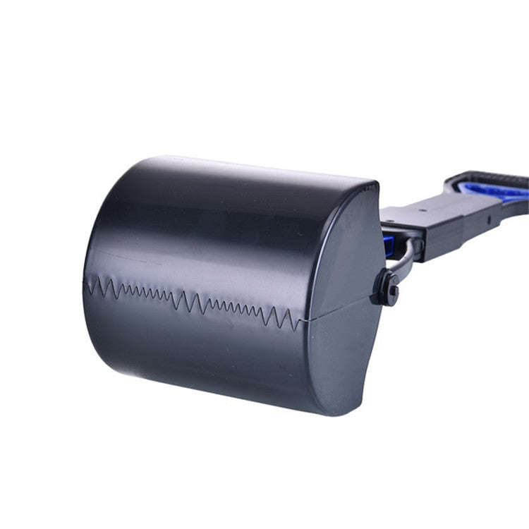 Long Handle Pet Toilet Picker Dog Foldable Toilet(Black)