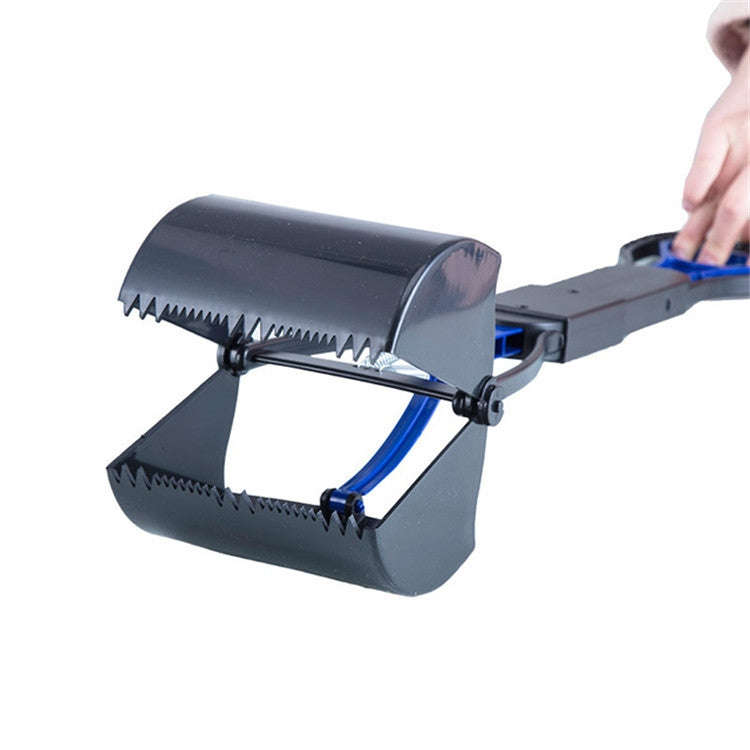 Long Handle Pet Toilet Picker Dog Foldable Toilet(Black)