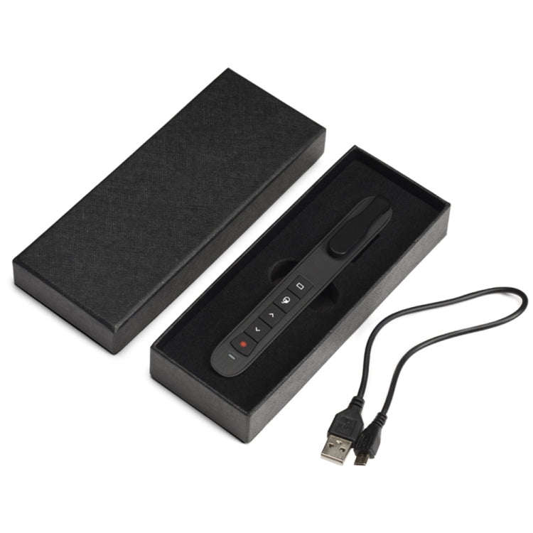 Rechargable RF 2.4G Wireless Presenter with Air Mouse PowerPoint Remote Control