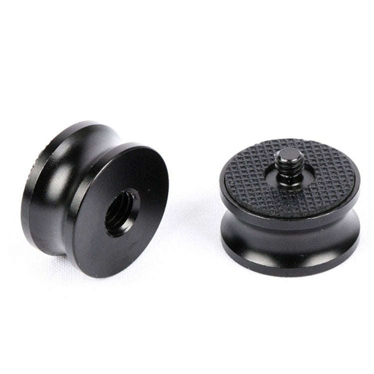 3 PCS 1/4 inch Female to 3/8 inch Male Screw Aluminum Alloy Adapter