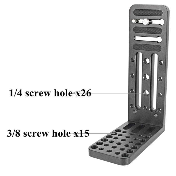 BEXIN L130C L-shaped Vertical Clapper Hydraulic Pan/tilt Tripod Quick Release Plate for DJI RONIN...