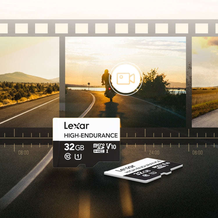 Lexar MicroSDHC 32GB High-endurance Driving Recorder Video Surveillance Camera TF Memory Card Vid...
