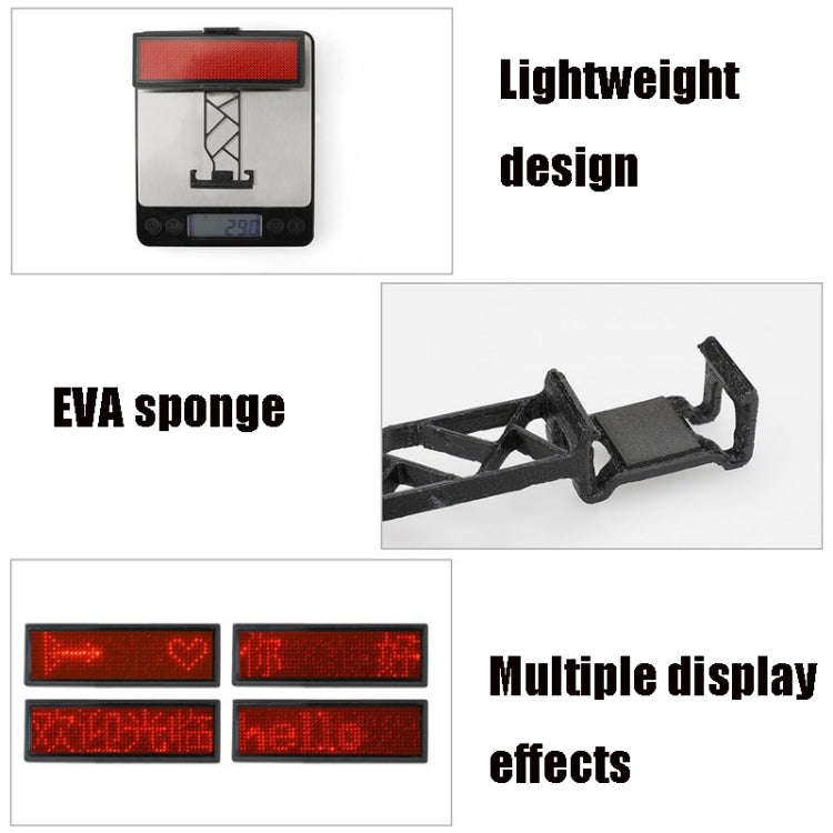 RCSTQ Expansion Buckle LED Screen Set for DJI Mavic Air 2 / Mavic 2 / Mavic Pro / Femi FIMI