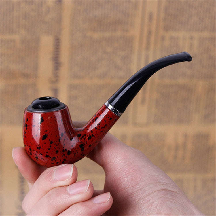 Dual-purpose Portable Resin Pipe Detachable Mini Men Filter Smoking Set Without Pipe Holder, Size...