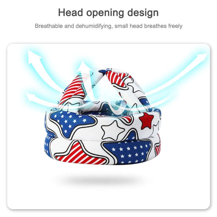 Baby Protective Cap Toddler Walking Helmet Child Fall Protection Headrest Cap(Soldier)