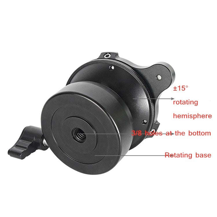 BEXIN DY-60N 1/4 inch Thread Dome Professional Tripod Leveling 360 Degree Panorama Head Base with...