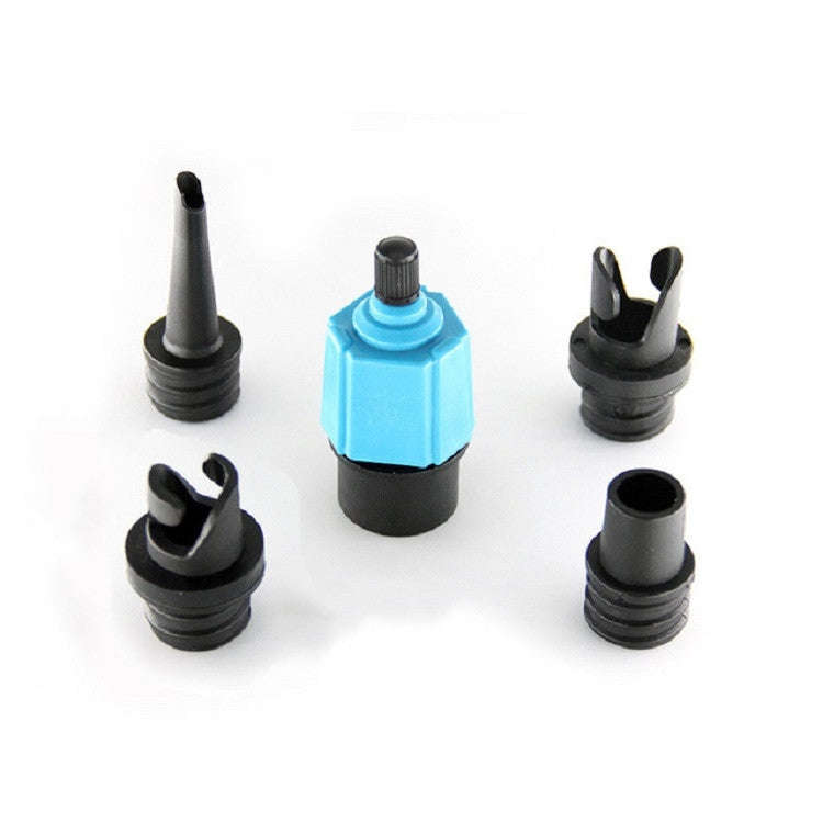 Surfing Paddle Board Rubber Boat Inflatable Bed Air Valve Adapter Car Air Pump Adapter(Blue)