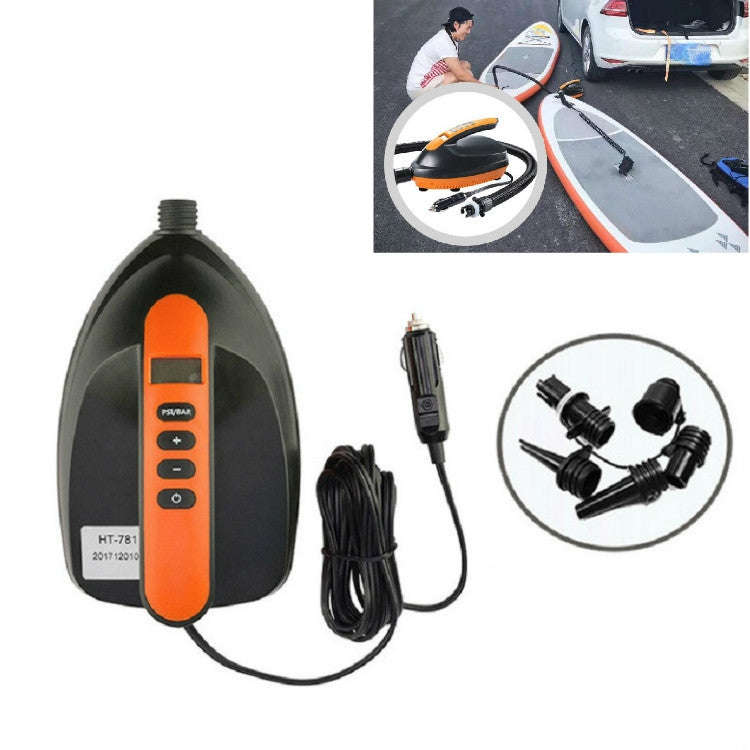 Paddle Board High Pressure Electric Air Pump Kayak Rubber Boat Vehicle Air Pump, Style:781 Single...