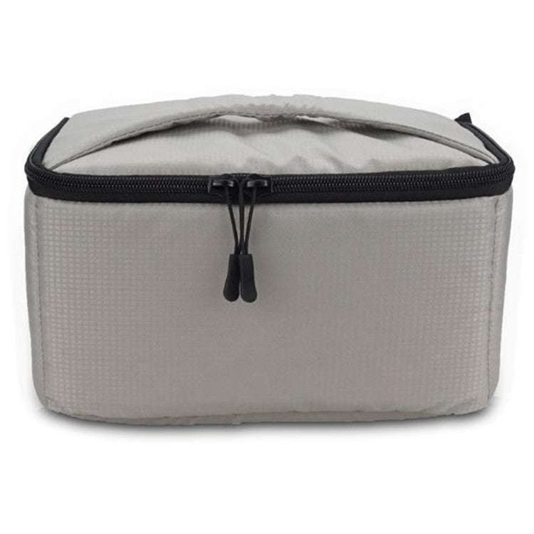Water-resistant DSLR Padded insert Case Waterproof Zipper Removable Partition Camera Bags(Light G...