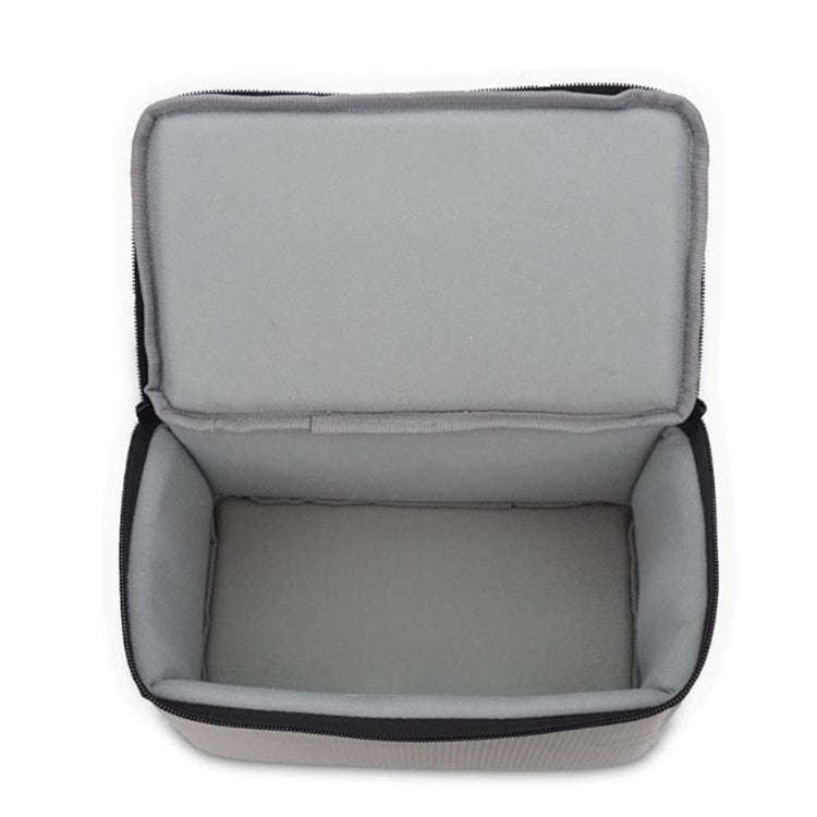 Water-resistant DSLR Padded insert Case Waterproof Zipper Removable Partition Camera Bags(Light G...
