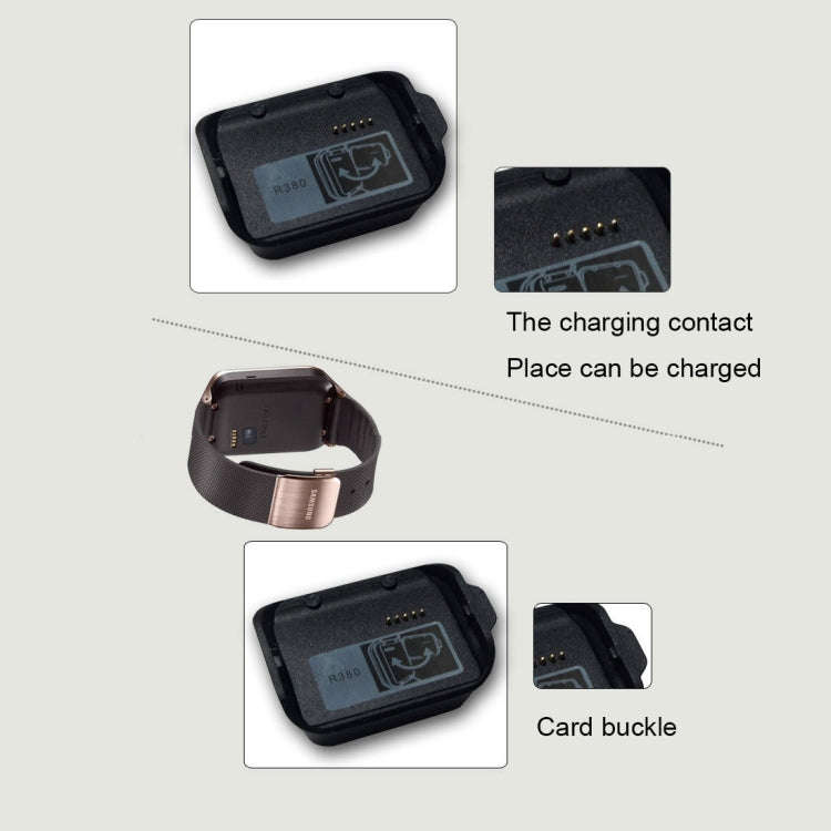 For Samsung Gear 2 R380 Charging Cradle Dock Charger with USB cable(Black)