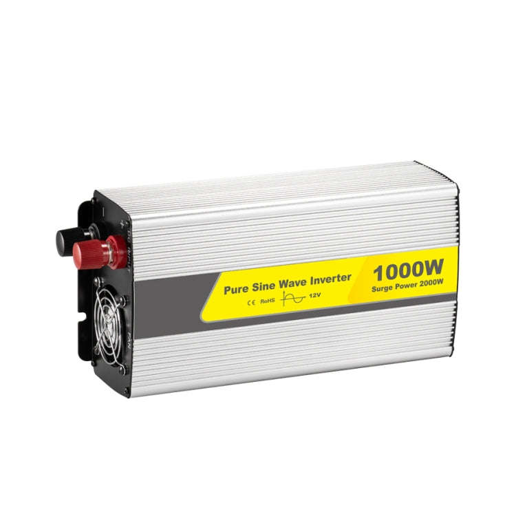 SUVPR DY-LG1000S 1000W DC 12V to AC 220V 50Hz Pure Sine Wave Car Power Inverter with Universal Po...