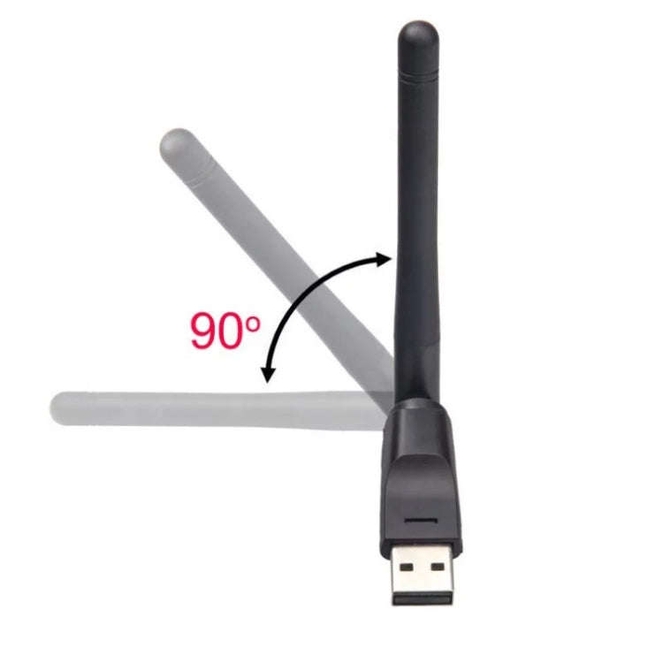 MT7601 150M USB Wireless Card Portable WiFi Signal Receiver