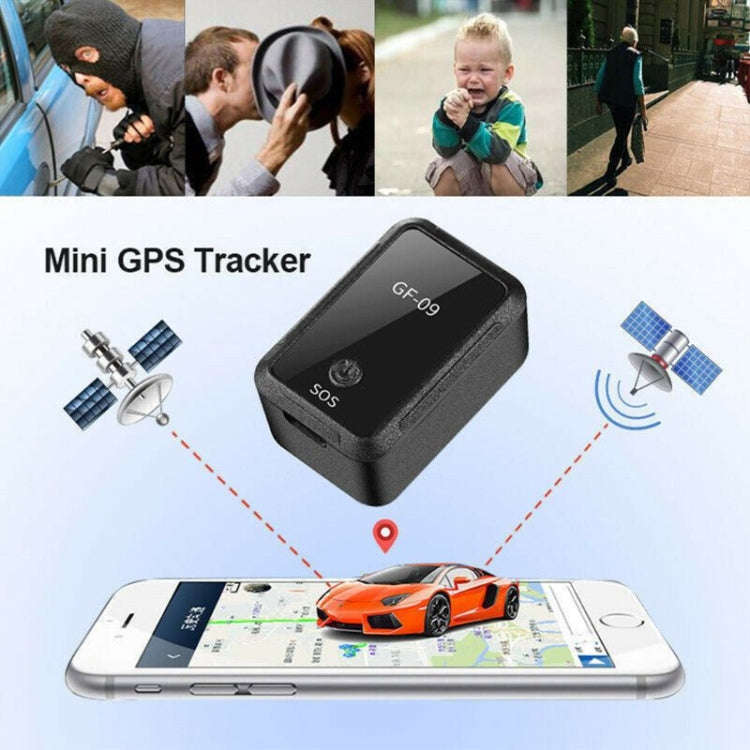 GF-09 Car Tracking AGPS + LBS + WiFi Tracker