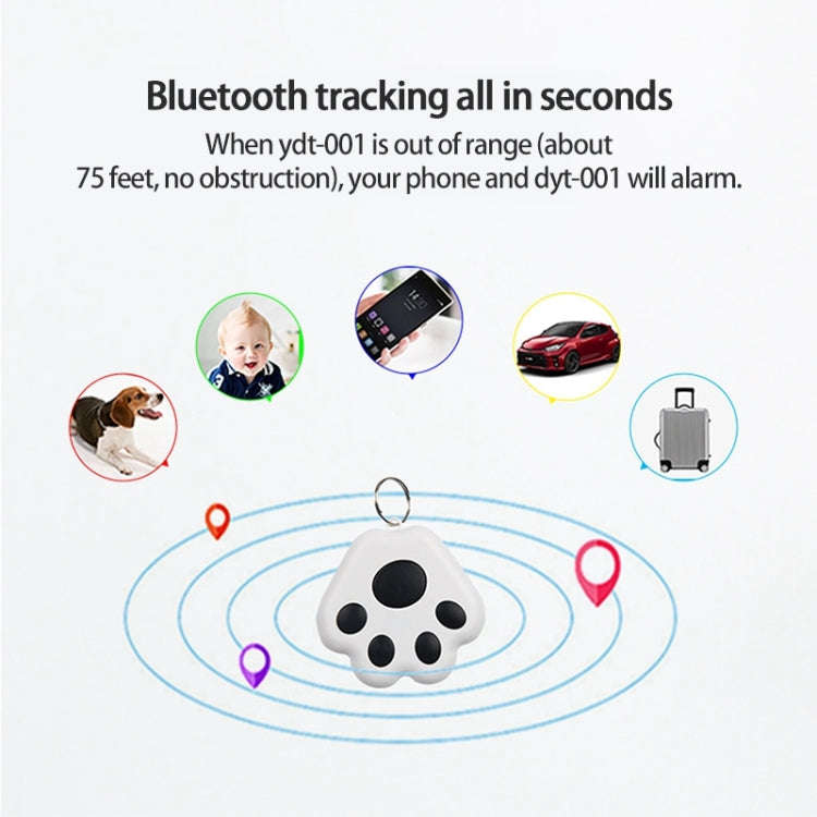 HYC09 Mini Pet Smart Wear GPS Pet Bluetooth Locator Tracker(Blue)