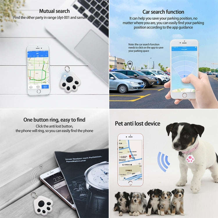 HYC09 Mini Pet Smart Wear GPS Pet Bluetooth Locator Tracker(Red)
