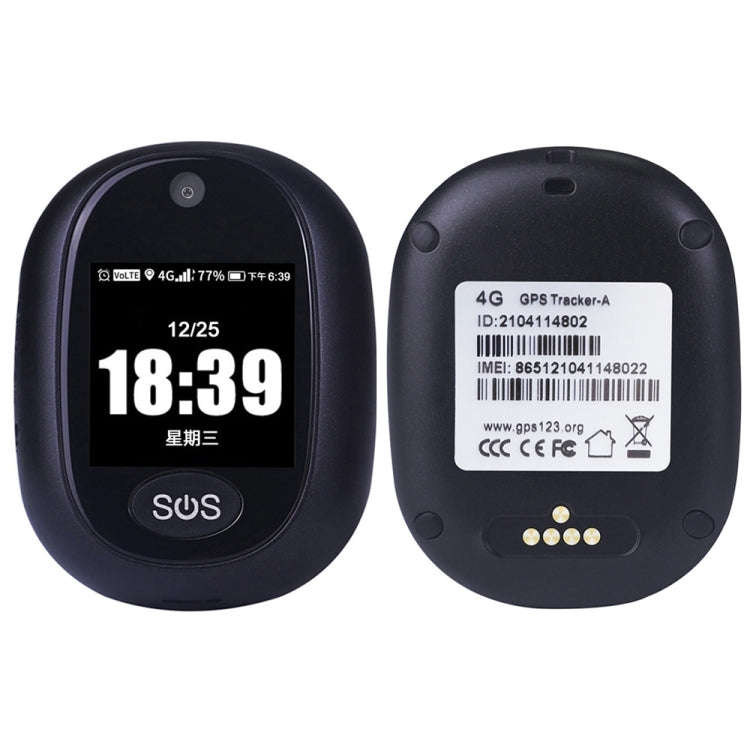 REACHFAR RF-V45-A Mini Touch Screen GPS Smart Tracker Pendant, Support SOS / Camera / Health Mana...