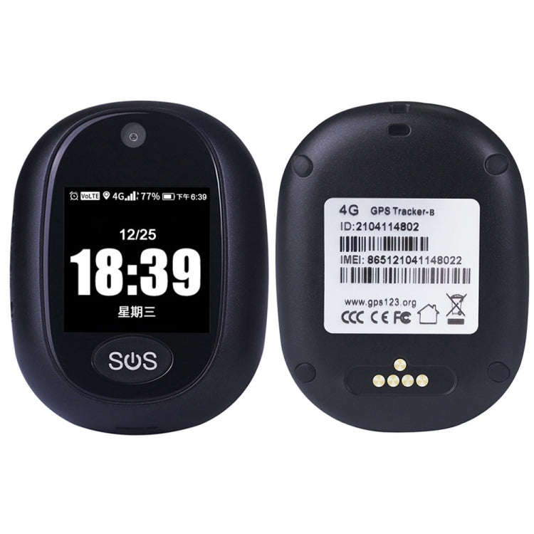 REACHFAR RF-V45-B Mini Touch Screen GPS Smart Tracker Pendant, Support SOS / Camera / Health Mana...