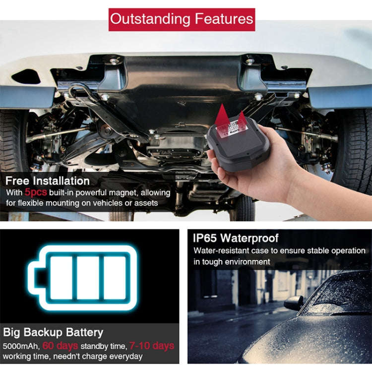 LK905 Car Truck Vehicle Tracking 3G GSM GPRS GPS Tracker