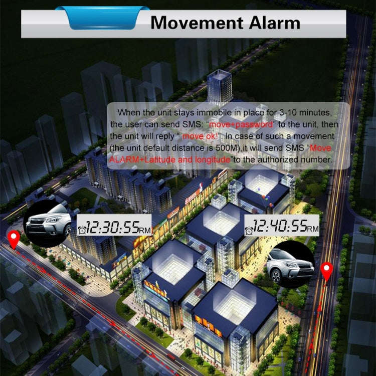 KH-X1 Mini Waterproof Magnetic GPS / GSM / GPRS Quad Band Realtime Car Tracker, Built-in Long Lif...