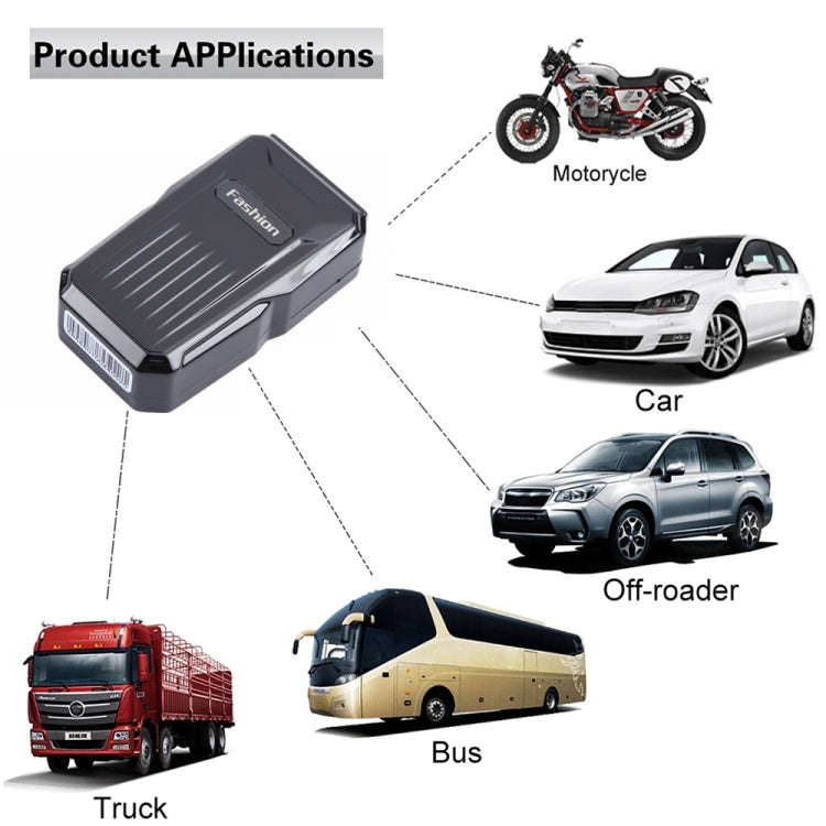 KH-X1 Mini Waterproof Magnetic GPS / GSM / GPRS Quad Band Realtime Car Tracker, Built-in Long Lif...