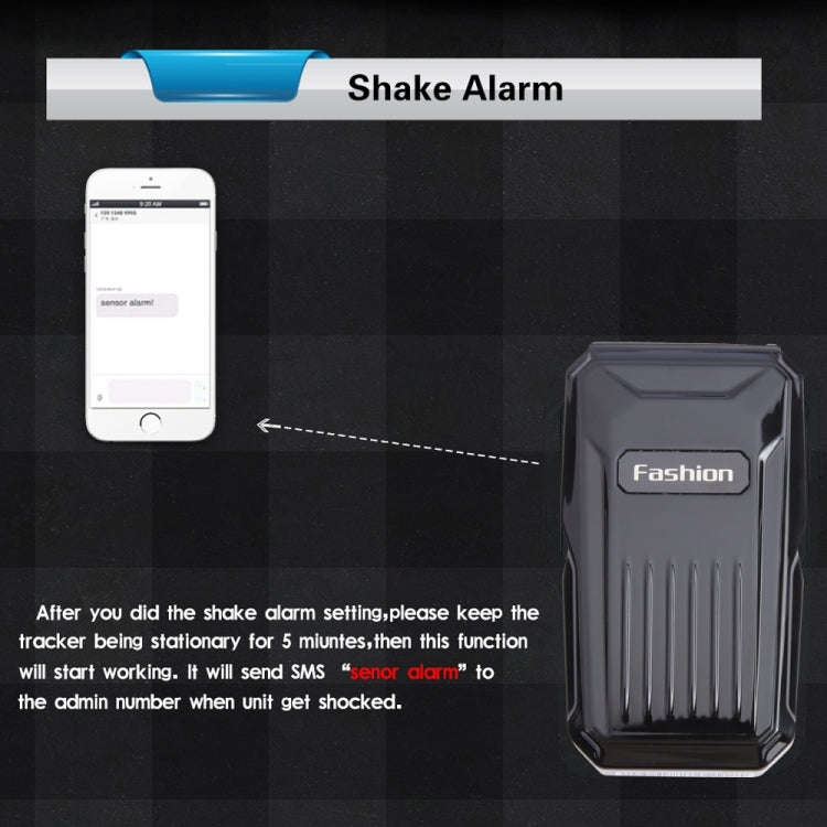 KH-X1 Mini Waterproof Magnetic GPS / GSM / GPRS Quad Band Realtime Car Tracker, Built-in Long Lif...