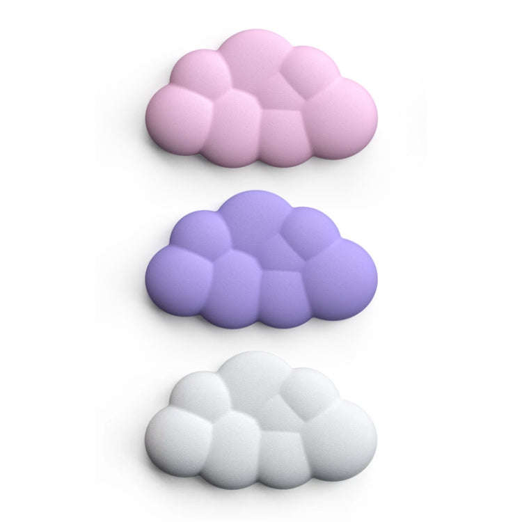 Cloud Wrist Rest Memory Foam Mouse Pad Office Desktop Wrist Brace (White)