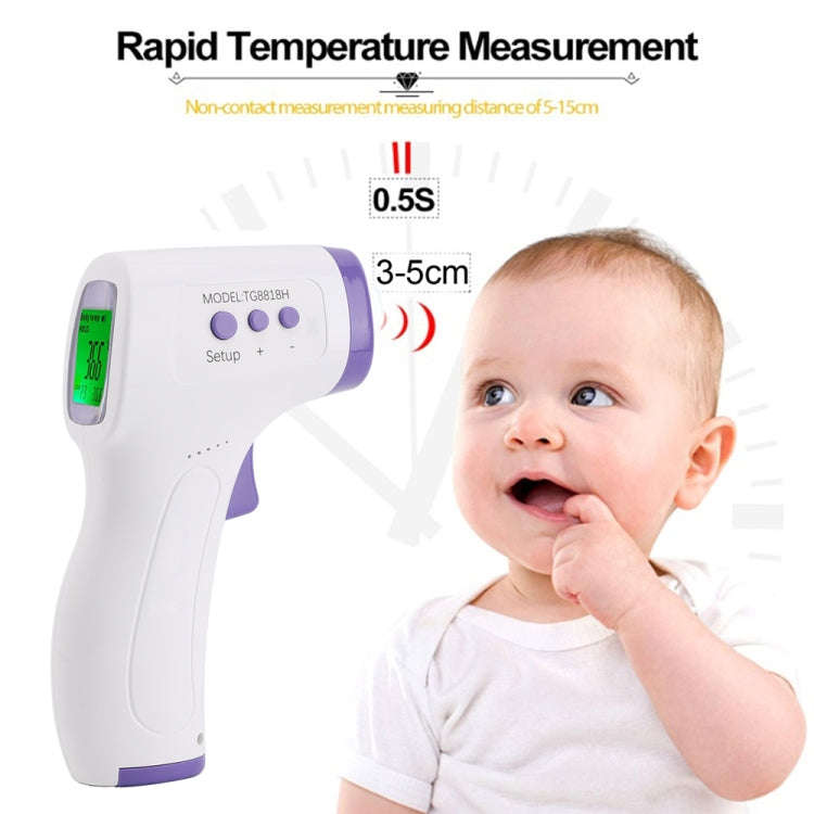 [HK Warehouse] TG8818H Non-contact Forehead Body Infrared Thermometer, Temperature Range: 32.0 de...