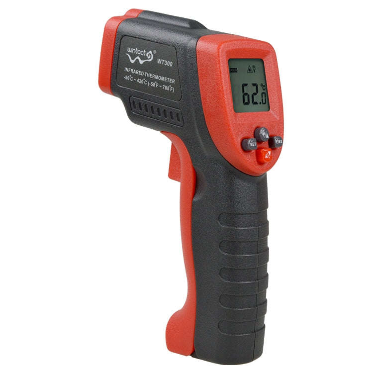 Wintact WT300 -50 Degree C~420 Degree C Handheld Portable Outdoor Non-contact Digital Infrared Th...