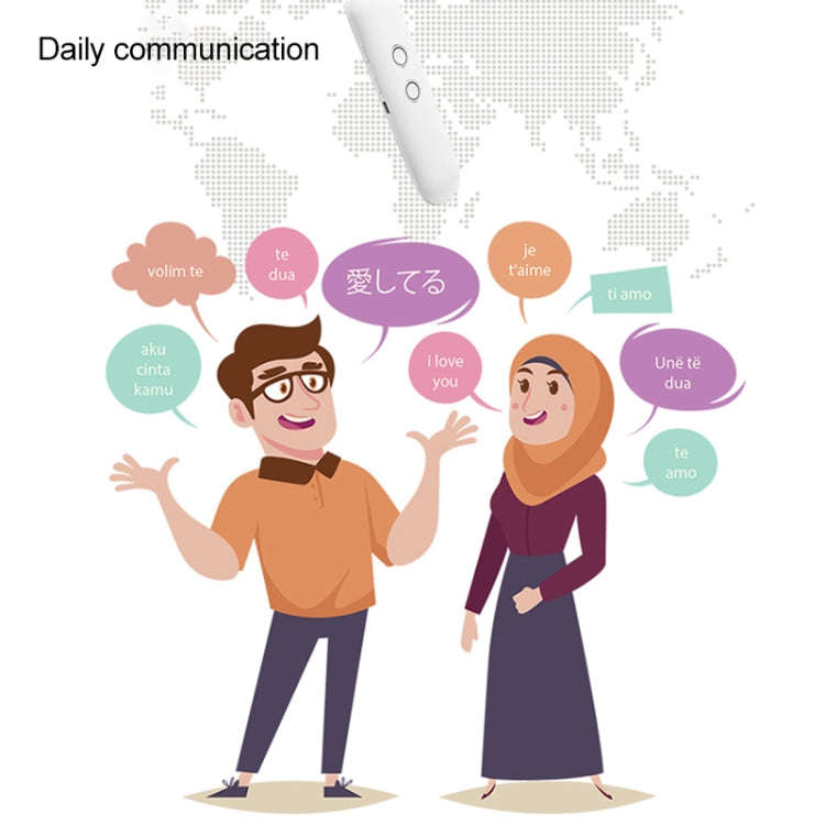 T4 Portable AI Smart Voice Translator Business Travel Real Time Translation Machine Support 42 La...