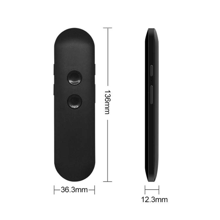 T4 Portable AI Smart Voice Translator Business Travel Real Time Translation Machine Support 42 La...