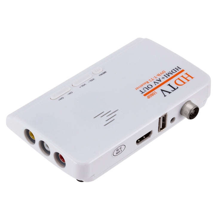 HDMI+AV OUT 1080P Digital Satellite Receiver  HD TV DVB-T-T2 TV Box AV Tuner Combo Converter with...
