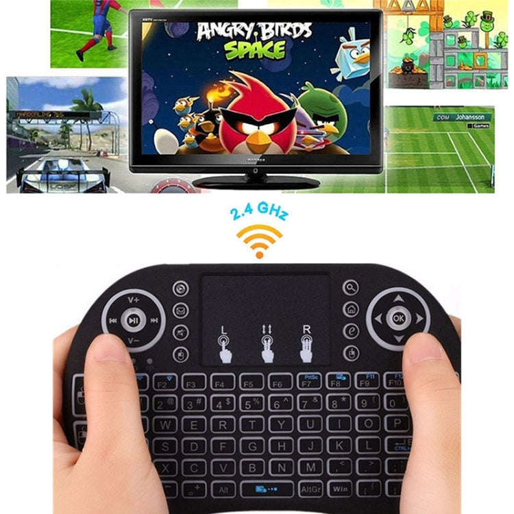 Support Language: Russian i8 Air Mouse Wireless Keyboard with Touchpad for Android TV Box & Smart...
