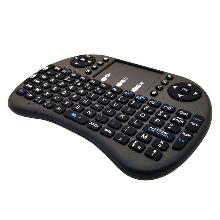 Support Language: French i8 Air Mouse Wireless Keyboard with Touchpad for Android TV Box & Smart ...