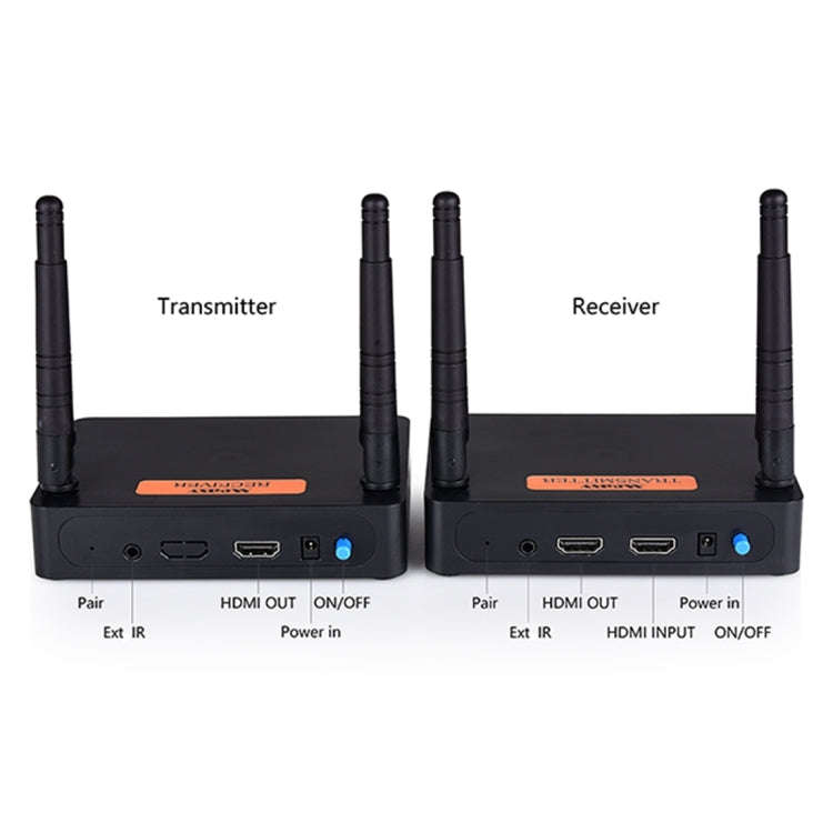 Measy FHD676 Full HD 1080P 3D 5-5.8GHz Wireless HDMI Transmitter (Transmitter + Receiver) Transmi...