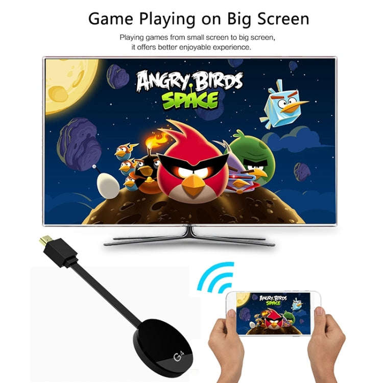 G4 Wireless WiFi Display Dongle Receiver Airplay Miracast DLNA TV Stick for iPhone, Samsung, and ...